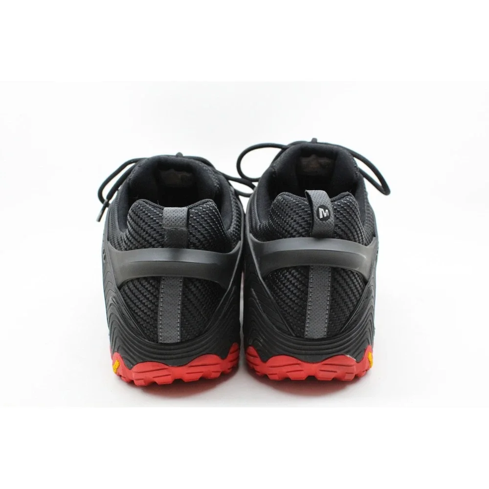 Merrell Chameleon 8 Stretch Gore-Tex Mens 14 US Hiking Shoes Black Red Vibram